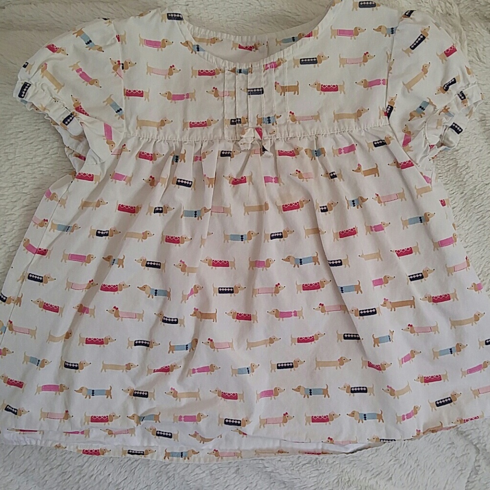 Gymboree dachshund shirt
